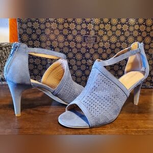 Summer Heels In Baby Blue